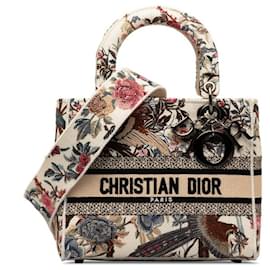 Dior-Mittelgroße Jardin d'Hiver Canvas Lady D-Lite Tasche-Andere