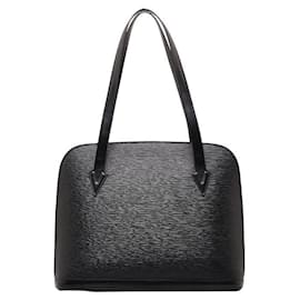 Louis Vuitton-Louis Vuitton Epi Lussac Leather Tote Bag M52282 in Good condition-Black