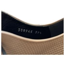 Gucci-GUCCI Calfskin Malaga Kid Gia Oxford Booties size EU39,5-Multiple colors