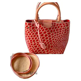 Louis Vuitton-OUVRIR TOTE JUNGLE DOTS TOTE SUCRE ROSE COQUELICOT.-Pink