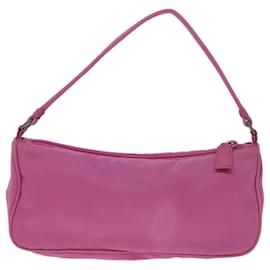 Prada-PRADA Accessorio Pouch Nylon Pink Auth yk11037-Rosa