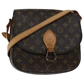 Louis Vuitton-LOUIS VUITTON Monogram Saint Cloud GM Shoulder Bag M51242 LV Auth 67383-Monogram