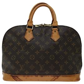 Louis Vuitton-Bolso de mano Alma con monograma LOUIS VUITTON M51130 LV Auth 67797-Monograma
