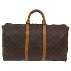 Louis Vuitton-Louis Vuitton Monogram Keepall Bandouliere 50 Boston Bag M.41416 LV Auth ki3699-Monogramm