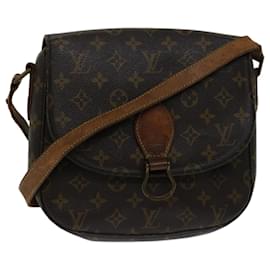 Louis Vuitton-LOUIS VUITTON Monogram Saint Cloud GM Shoulder Bag M51242 LV Auth 67727-Monogram