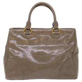 Miu Miu-Miu Miu Hand Bag Leather Beige Auth yk11166-Beige