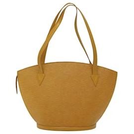 Louis Vuitton-LOUIS VUITTON Bolso de hombro de compras Epi Saint Jacques Amarillo M52269 autenticación 67927-Amarillo