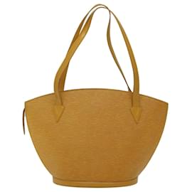 Louis Vuitton-LOUIS VUITTON Epi Saint Jacques Shopping Shoulder Bag Yellow M52269 auth 67927-Yellow