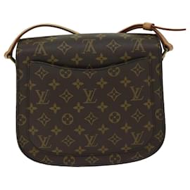 Louis Vuitton-LOUIS VUITTON Monogram Saint Cloud GM Shoulder Bag M51242 LV Auth 61768-Monogram