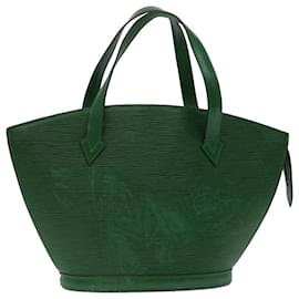 Louis Vuitton-LOUIS VUITTON Epi Saint Jacques Hand Bag Green M52274 LV Auth 67772-Green