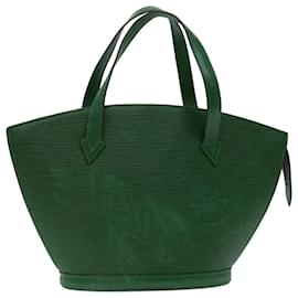 Louis Vuitton-LOUIS VUITTON Borsa a mano Epi Saint Jacques Verde M52274 LV Aut 67772-Verde