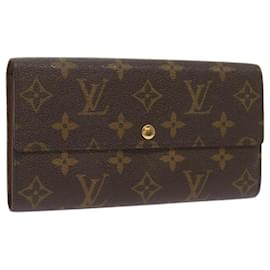 Louis Vuitton-LOUIS VUITTON Monogram Portefeuille Sarah Long Wallet M60531 LV Auth yk11076-Monogram