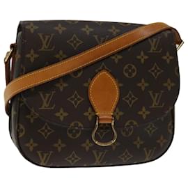 Louis Vuitton-LOUIS VUITTON Monogram Saint Cloud GM Shoulder Bag M51242 LV Auth yk10836-Monogram