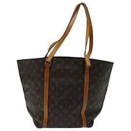 Louis Vuitton-LOUIS VUITTON Monogram Sac Shopping Tote Bag M51108 LV Auth 67786-Monogram