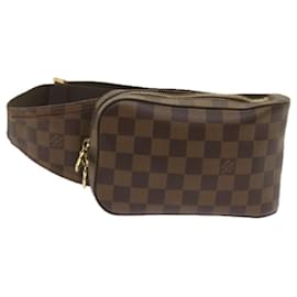 Louis Vuitton-LOUIS VUITTON Damier Ebene Geronimos Shoulder Bag N51994 LV Auth 67766-Other