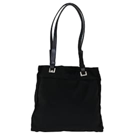 Prada-PRADA Borsa a Spalla Nylon Nero Auth ac2809-Nero