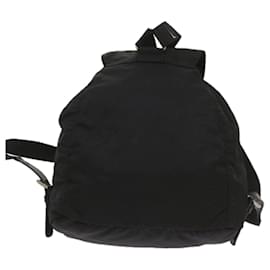 Prada-PRADA Backpack Nylon Black Auth bs12506-Black