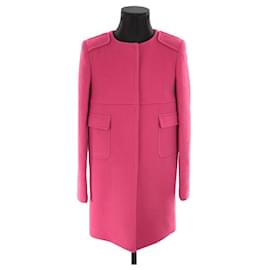 Tara Jarmon-Wool coat-Pink