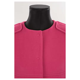 Tara Jarmon-Wool coat-Pink