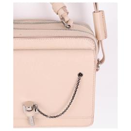 Carven-Leather Handbag-Pink
