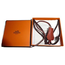 clochette et tirette hermès neuve couleur (brique) Autre