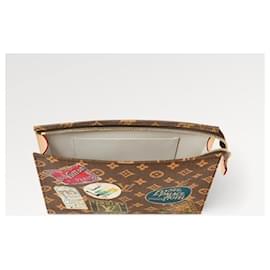 Louis Vuitton-LV Toilet Pouch new-Brown