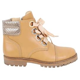 Zadig & Voltaire-Leather boots-Camel