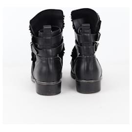 Iro-Boots en cuir-Noir