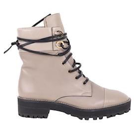 Stuart Weitzman-Leather boots-Brown