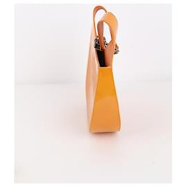 Bally-Leather Handbag-Orange
