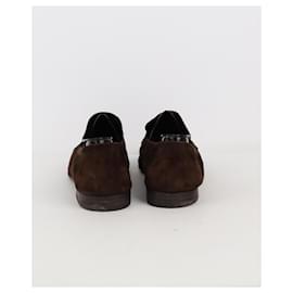 Berluti-Leather loafers-Brown