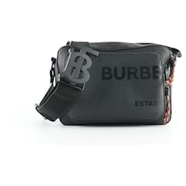 Burberry-Bolsas BURBERRY T.  Couro-Preto