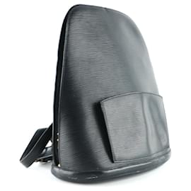 Louis Vuitton-LOUIS VUITTON  Backpacks T.  leather-Black