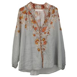 ZIMMERMANN Jacken 0-5 1 Leinen- Blau