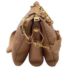 Autre Marque-Louis Vuitton Camel Monogram Embossed Coussin PM Handbag-Camel