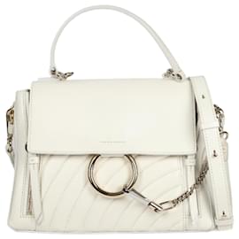 Chloé-CHLOÉ White Quilted Faye Day Bag In 119 natural-White