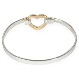 Tiffany & Co-TIFFANY & CO. Vintage Heart Bracelet in 18k yellow gold/sterling silver-Other