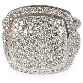David Yurman 17mm Albion Diamond Ring, 1.70 ctw Other