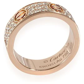 Cartier-Cartier Love Ring, Diamante Pavimentado (Rosa ouro)-Outro