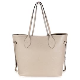 Louis Vuitton-Louis Vuitton Monogramma Tortora Empreinte Neverfull MM-Grigio