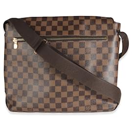 Louis Vuitton-Louis Vuitton Damier Ebene Tela Brooklyn MM-Marrone