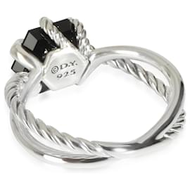 David Yurman-David Yurman Cable Wrap Ring in  Sterling Silver 0.1 ctw-Other