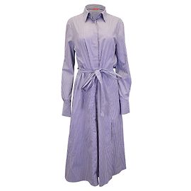 Vestido Altuzarra Lucie Azul Rayas 42 Azul