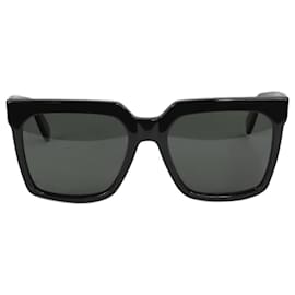Céline-Schwarze Sonnenbrille mit quadratischem Rahmen-Schwarz