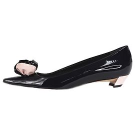Christian Dior Black patent ballet flats - size EU 42 Black
