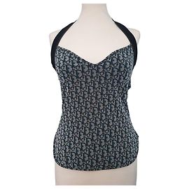Christian Dior Top Blu