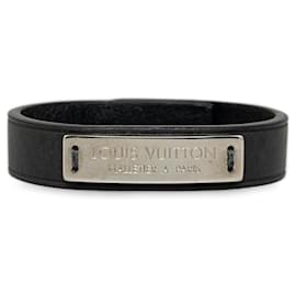 Louis Vuitton-Louis Vuitton Black Press It Bracelet-Black