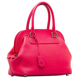 Fendi-Bolso satchel Selleria rosa de Fendi-Rosa,Otro