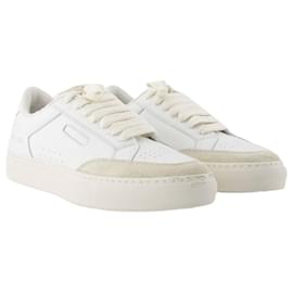 Autre Marque-Tennis Pro Sneakers - COMMON PROJECTS - Leather - White-White