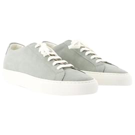 Autre Marque-Contrast Achilles Sneakers - COMMON PROJECTS - Leather - Green-Green